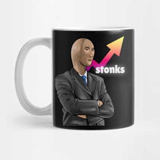 Stonk Meme Guy Mug